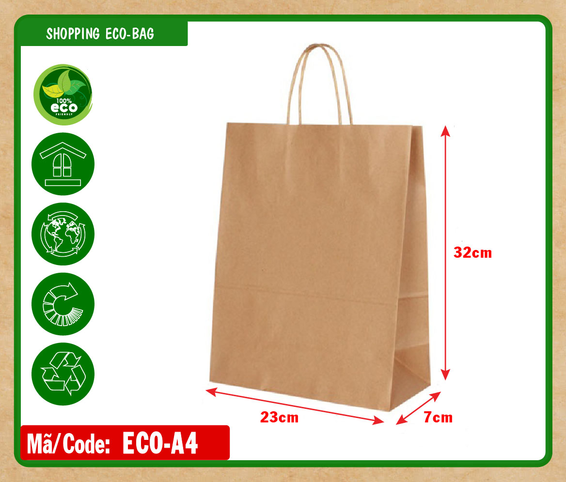 Túi Giấy Kraft Môi Trường